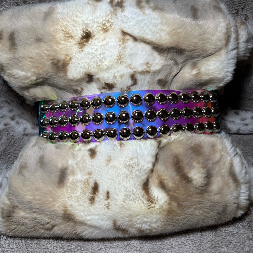 Studded Multicolor Belt